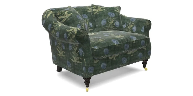 Abbotsbury Snuggler in Linwood Freya Mineral with scatters in Linwood Cosmo