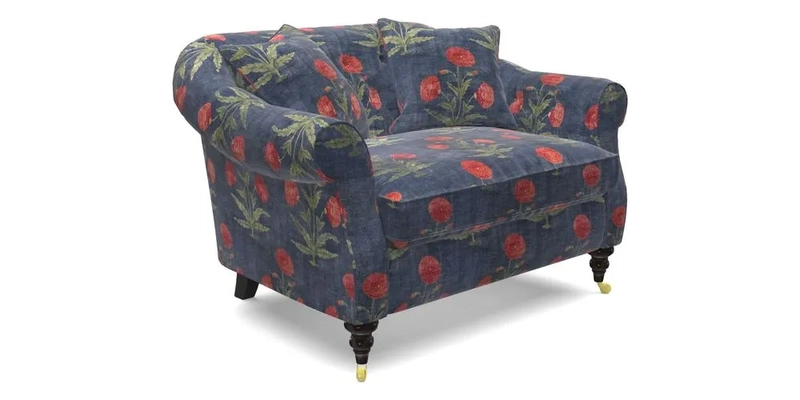 Abbotsbury Snuggler in Linwood Freya Mineral with scatters in Linwood Cosmo