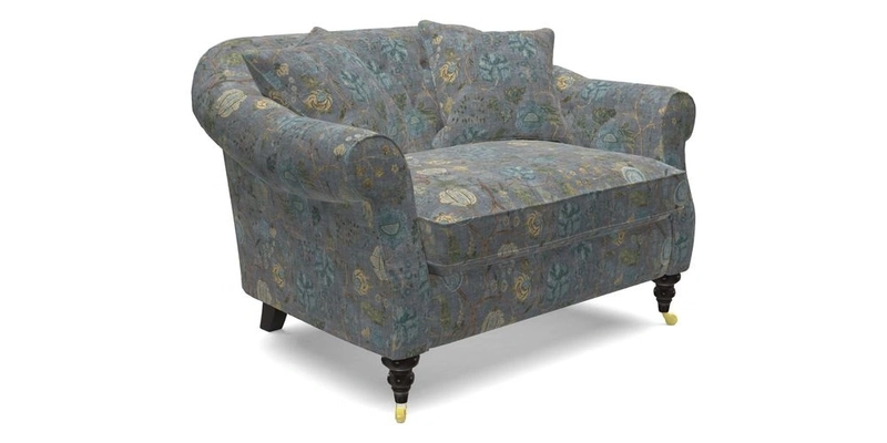 Abbotsbury Snuggler in Linwood Freya Mineral with scatters in Linwood Cosmo