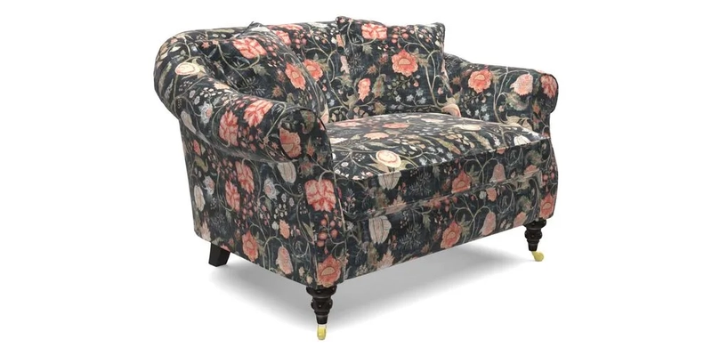 Abbotsbury Snuggler in Linwood Freya Mineral with scatters in Linwood Cosmo