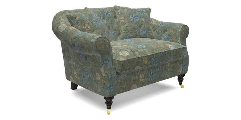 Abbotsbury Snuggler in Linwood Freya Mineral with scatters in Linwood Cosmo