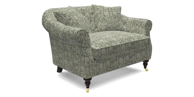 Abbotsbury Snuggler in Linwood Freya Mineral with scatters in Linwood Cosmo