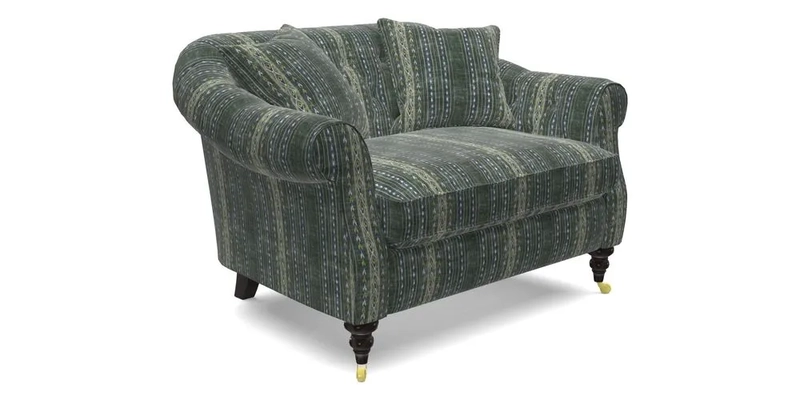 Abbotsbury Snuggler in Linwood Freya Mineral with scatters in Linwood Cosmo