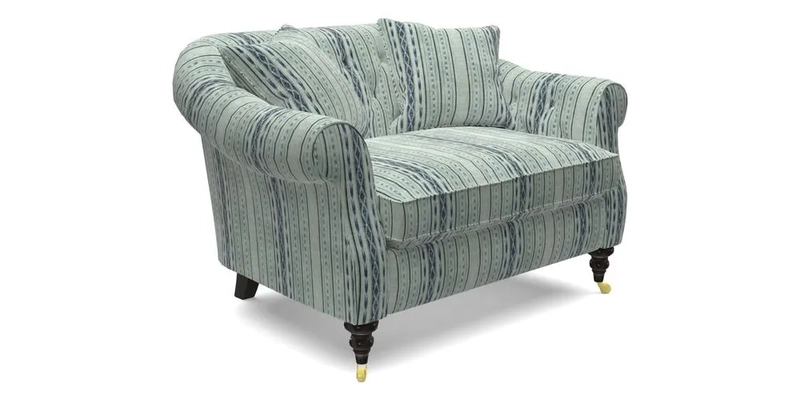 Abbotsbury Snuggler in Linwood Freya Mineral with scatters in Linwood Cosmo