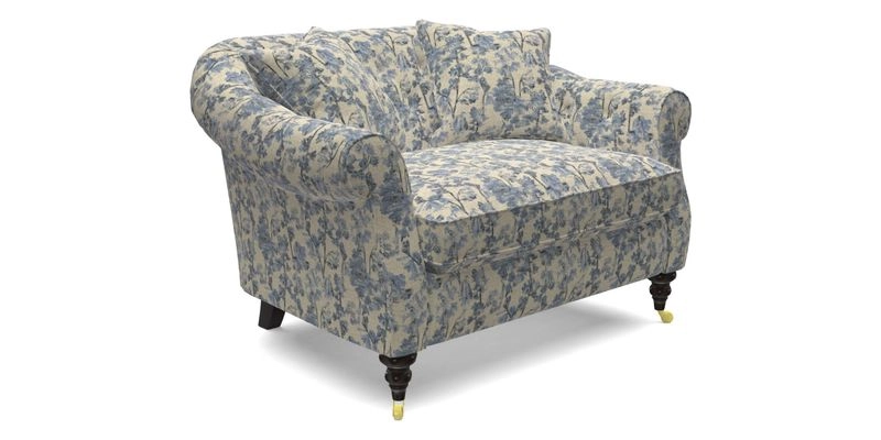 Abbotsbury Snuggler in Linwood Freya Mineral with scatters in Linwood Cosmo