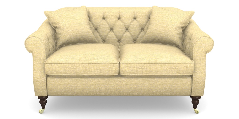 Product photograph of Abbotsbury 2 5 Seater Sofa In Aqua Clean Hove - Lemon from Sofas and Stuff Limited