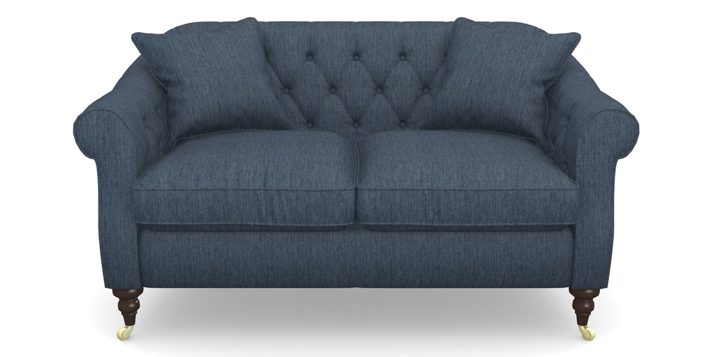Product photograph of Abbotsbury 2 5 Seater Sofa In Aqua Clean Tenby - Navy from Sofas and Stuff Limited