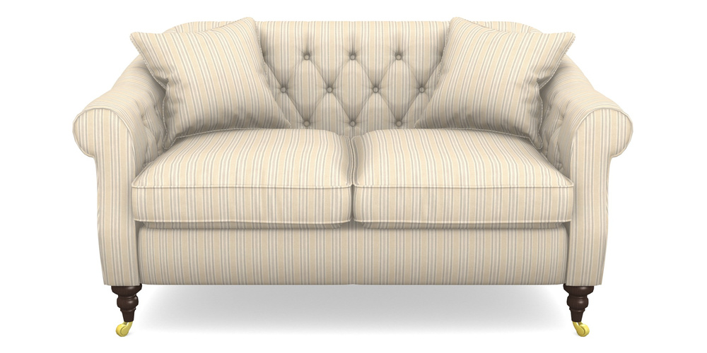 Product photograph of Abbotsbury 2 5 Seater Sofa In Cloth 22 - Racing Stripes Ayr - Dove from Sofas and Stuff Limited