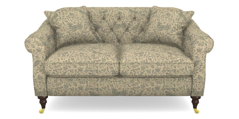 Product photograph of Abbotsbury 2 5 Seater Sofa In V A Drawn From Nature - Bird And Rabbit - Duck Egg from Sofas and Stuff Limited