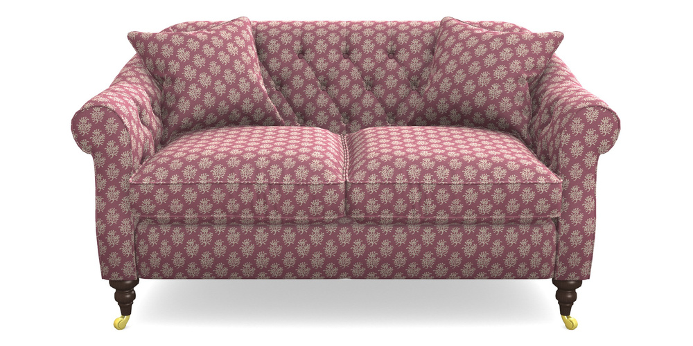 Product photograph of Abbotsbury 2 5 Seater Sofa In Cloth 21 - Coral 1 - Cassis from Sofas and Stuff Limited