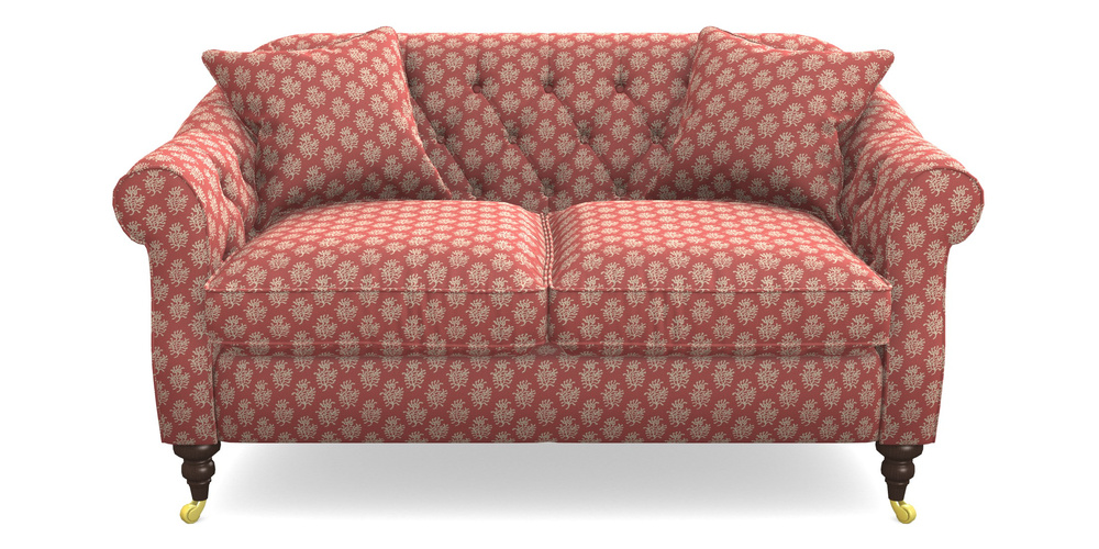 Product photograph of Abbotsbury 2 5 Seater Sofa In Cloth 21 - Coral 1 - Ginger Snap from Sofas and Stuff Limited