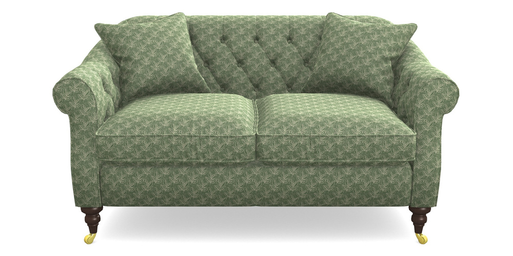 Product photograph of Abbotsbury 2 5 Seater Sofa In Cloth 21 - Decorative Leaf - Forest from Sofas and Stuff Limited