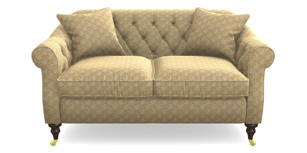Product photograph of Abbotsbury 2 5 Seater Sofa In Cloth 21 - Decorative Leaf - Quince from Sofas and Stuff Limited