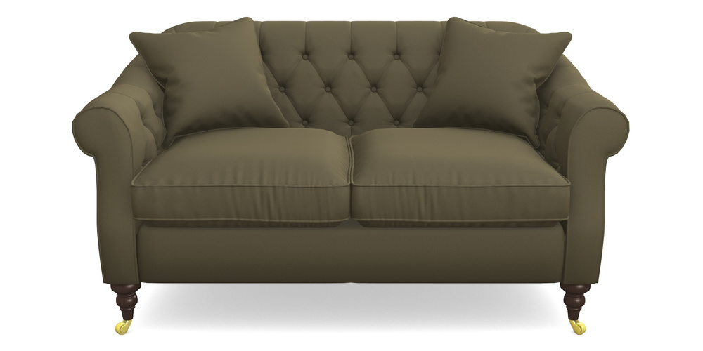 Product photograph of Abbotsbury 2 5 Seater Sofa In Clever Glossy Velvet - Sherwood from Sofas and Stuff Limited