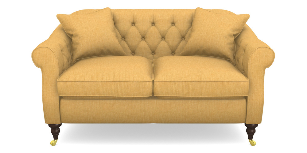 Product photograph of Abbotsbury 2 5 Seater Sofa In Clever Cotton Mix - Mustard from Sofas and Stuff Limited