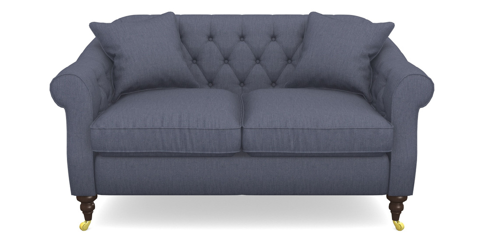 Product photograph of Abbotsbury 2 5 Seater Sofa In Clever Cotton Mix - Oxford Blue from Sofas and Stuff Limited