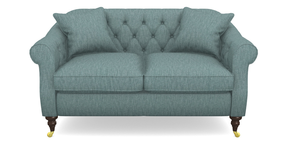Product photograph of Abbotsbury 2 5 Seater Sofa In Clever Cotton Mix - Teal from Sofas and Stuff Limited