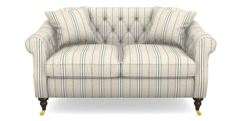 Product photograph of Abbotsbury 2 5 Seater Sofa In Cloth 18 Stripes - Regimental - Basil from Sofas and Stuff Limited