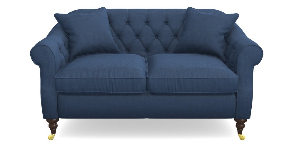 Product photograph of Abbotsbury 2 5 Seater Sofa In Clever Tough And Eco Velvet - Agean from Sofas and Stuff Limited