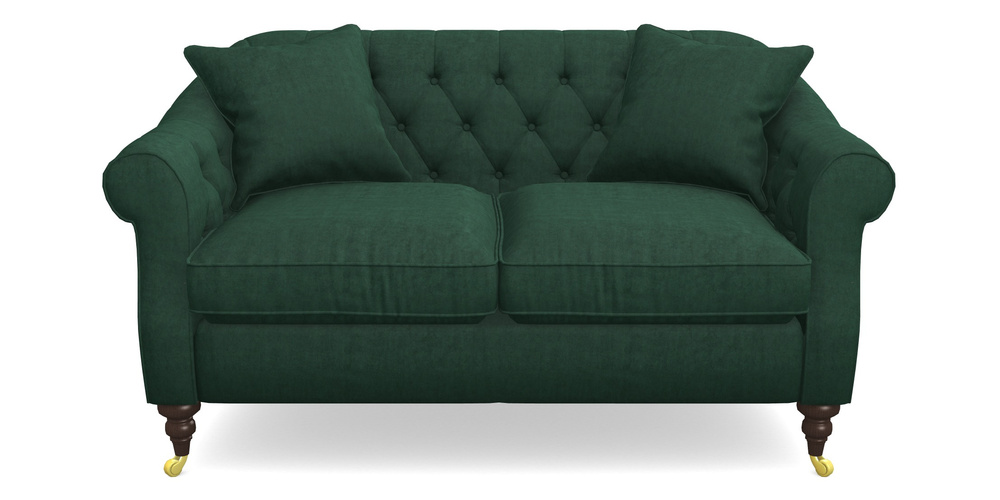 Product photograph of Abbotsbury 2 5 Seater Sofa In Clever Tough And Eco Velvet - Pine from Sofas and Stuff Limited