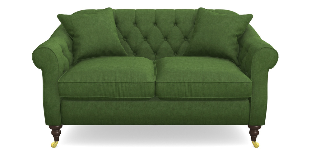 Product photograph of Abbotsbury 2 5 Seater Sofa In Clever Tough And Eco Velvet - Shamrock from Sofas and Stuff Limited