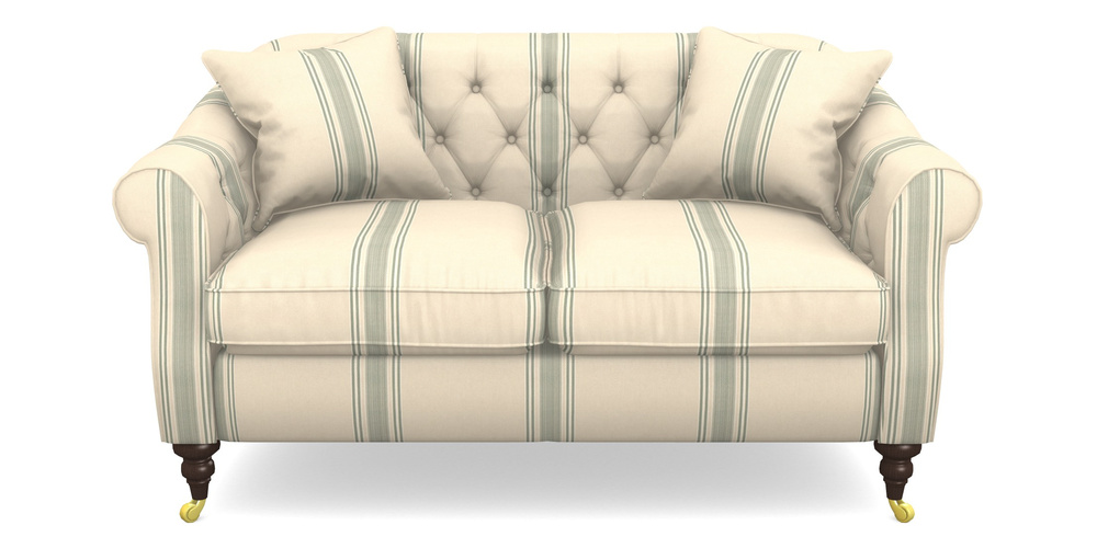 Product photograph of Abbotsbury 2 5 Seater Sofa In Cloth 22 - Racing Stripes Cheltenham - Mint from Sofas and Stuff Limited