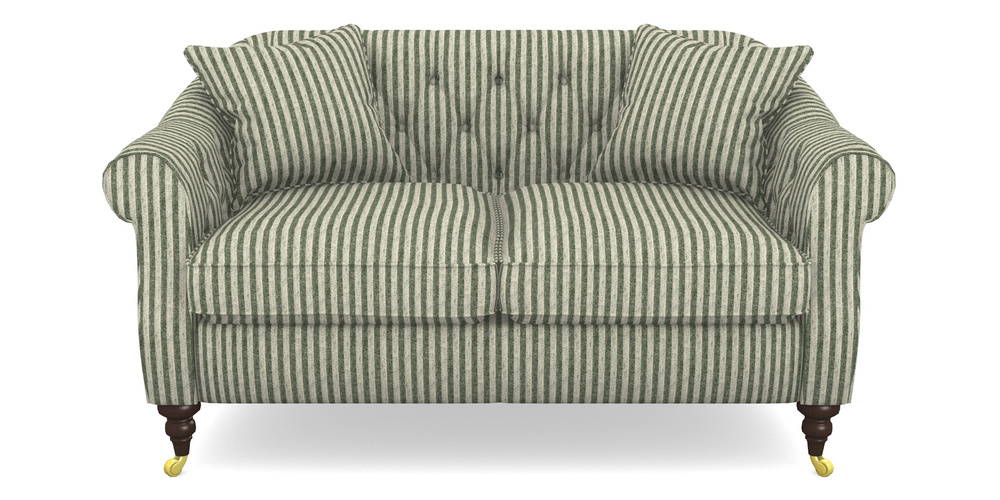 Product photograph of Abbotsbury 2 5 Seater Sofa In Cloth 22 - Pinstripe - Courgette from Sofas and Stuff Limited