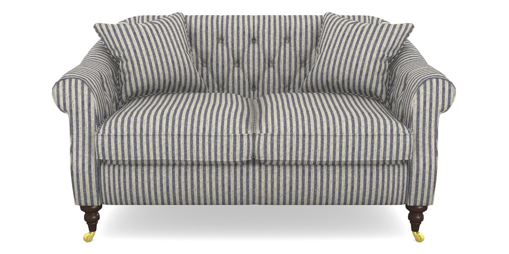 Product photograph of Abbotsbury 2 5 Seater Sofa In Cloth 22 - Pinstripe - Deep Water from Sofas and Stuff Limited