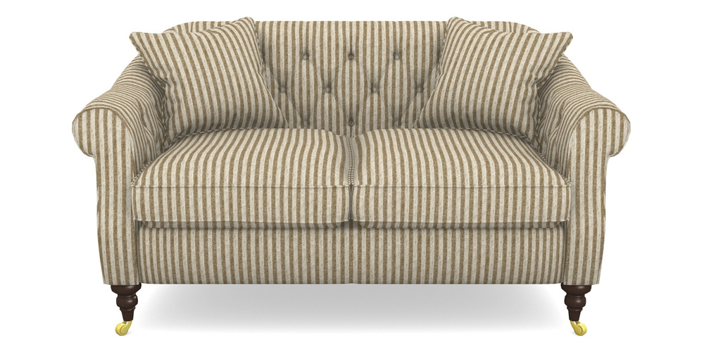 Product photograph of Abbotsbury 2 5 Seater Sofa In Cloth 22 - Pinstripe - Fallen Leaf from Sofas and Stuff Limited