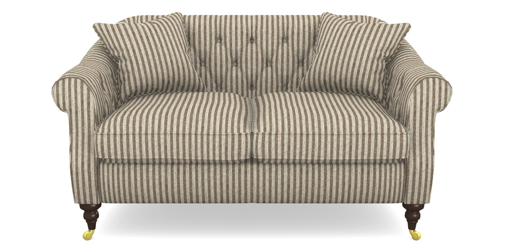 Product photograph of Abbotsbury 2 5 Seater Sofa In Cloth 22 - Pinstripe - Peat from Sofas and Stuff Limited