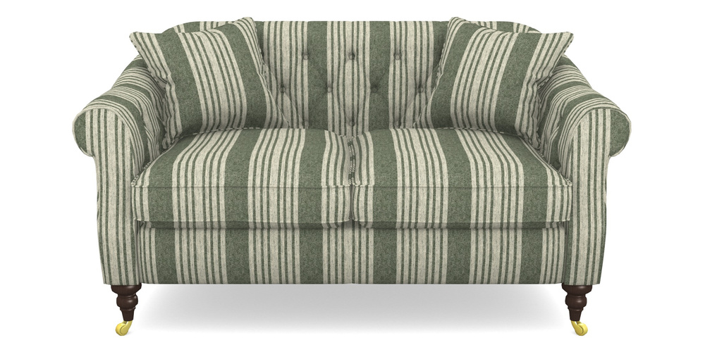 Product photograph of Abbotsbury 2 5 Seater Sofa In Cloth 22 - Bayadere - Courgette from Sofas and Stuff Limited