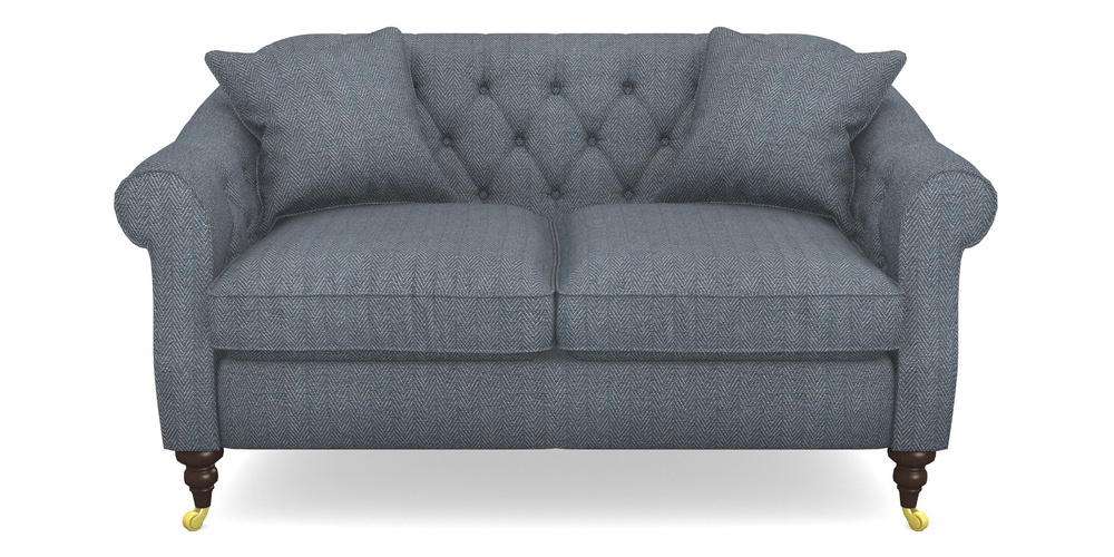 Product photograph of Abbotsbury 2 5 Seater Sofa In Dundee Herringbone - Denim from Sofas and Stuff Limited