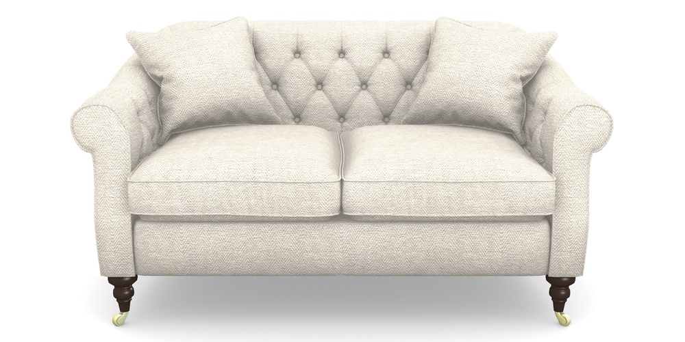 Product photograph of Abbotsbury 2 5 Seater Sofa In Dundee Herringbone - Linen from Sofas and Stuff Limited