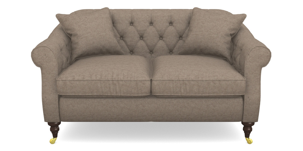 Product photograph of Abbotsbury 2 5 Seater Sofa In Easy Clean Plain - Camel from Sofas and Stuff Limited