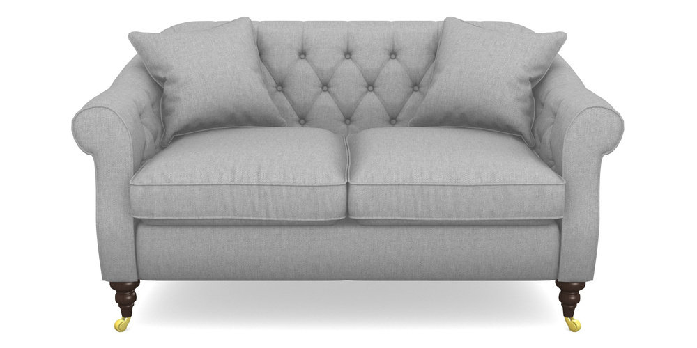 Product photograph of Abbotsbury 2 5 Seater Sofa In Easy Clean Plain - Silver from Sofas and Stuff Limited