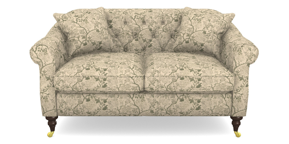 Product photograph of Abbotsbury 2 5 Seater Sofa In Rhs Collection - Gertrude Jekyll Linen Cotton Blend - Green from Sofas and Stuff Limited