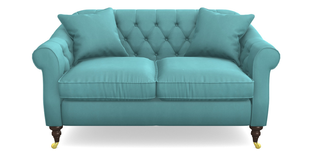 Product photograph of Abbotsbury 2 5 Seater Sofa In House Clever Velvet - Duck Egg from Sofas and Stuff Limited