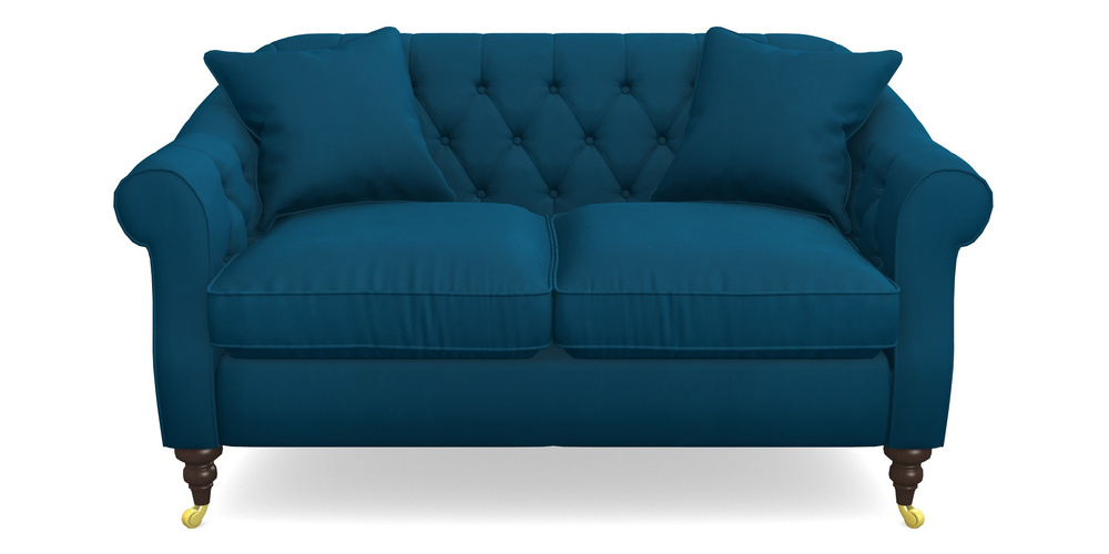 Product photograph of Abbotsbury 2 5 Seater Sofa In House Clever Velvet - Ocean from Sofas and Stuff Limited