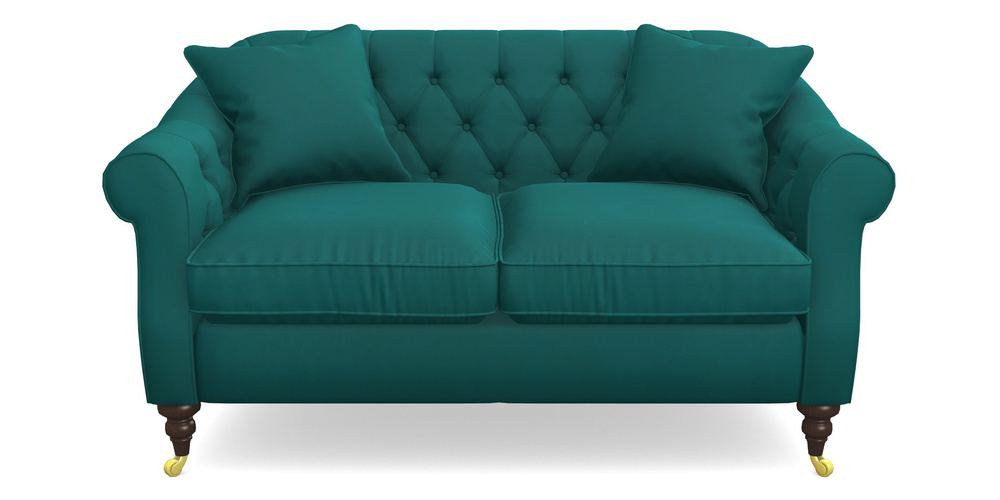 Product photograph of Abbotsbury 2 5 Seater Sofa In House Clever Velvet - Teal from Sofas and Stuff Limited