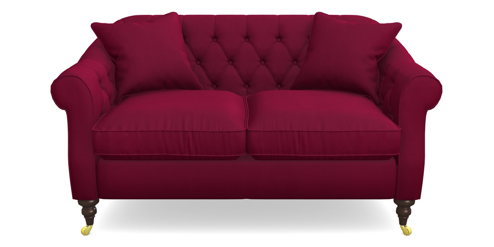 Product photograph of Abbotsbury 2 5 Seater Sofa In House Clever Velvet - Wine from Sofas and Stuff Limited