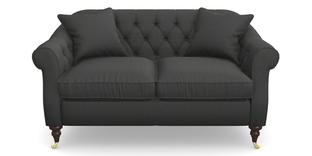 Product photograph of Abbotsbury 2 5 Seater Sofa In House Velvet - Charcoal from Sofas and Stuff Limited