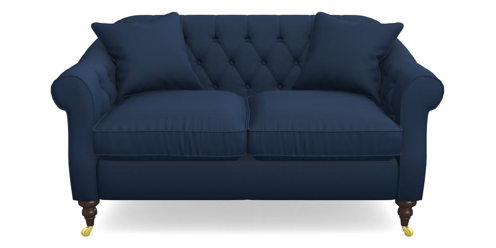 Product photograph of Abbotsbury 2 5 Seater Sofa In House Velvet - Indigo from Sofas and Stuff Limited