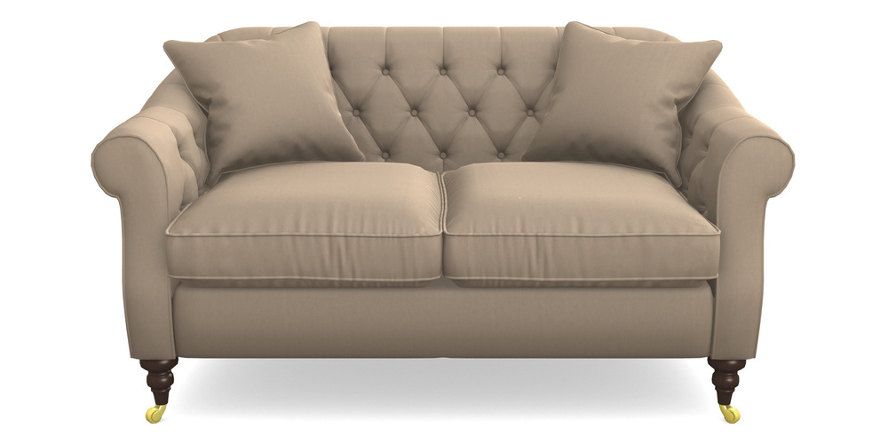 Product photograph of Abbotsbury 2 5 Seater Sofa In House Velvet - Linen from Sofas and Stuff Limited