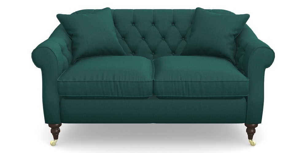 Product photograph of Abbotsbury 2 5 Seater Sofa In House Velvet - Peacock from Sofas and Stuff Limited