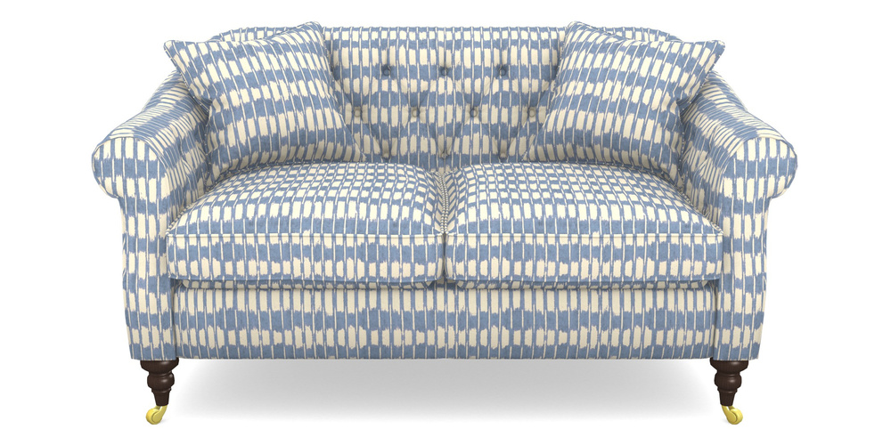 Product photograph of Abbotsbury 2 5 Seater Sofa In V A Brompton Collection - Ikat - Morning Blue from Sofas and Stuff Limited