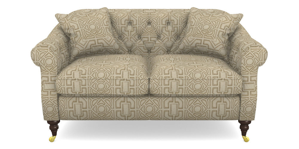 Product photograph of Abbotsbury 2 5 Seater Sofa In Rhs Collection - Large Knot Garden Linen - Gold from Sofas and Stuff Limited
