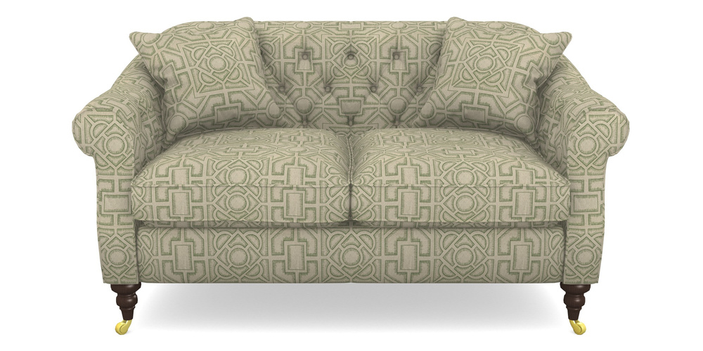 Product photograph of Abbotsbury 2 5 Seater Sofa In Rhs Collection - Large Knot Garden Linen - Green from Sofas and Stuff Limited