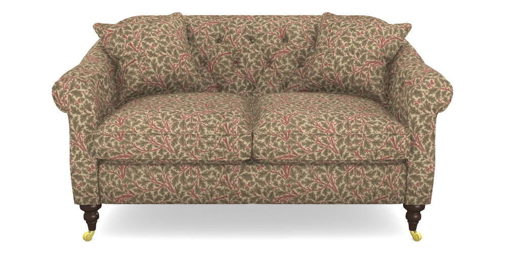 Product photograph of Abbotsbury 2 5 Seater Sofa In V A Drawn From Nature Collection - Oak Tree - Red from Sofas and Stuff Limited