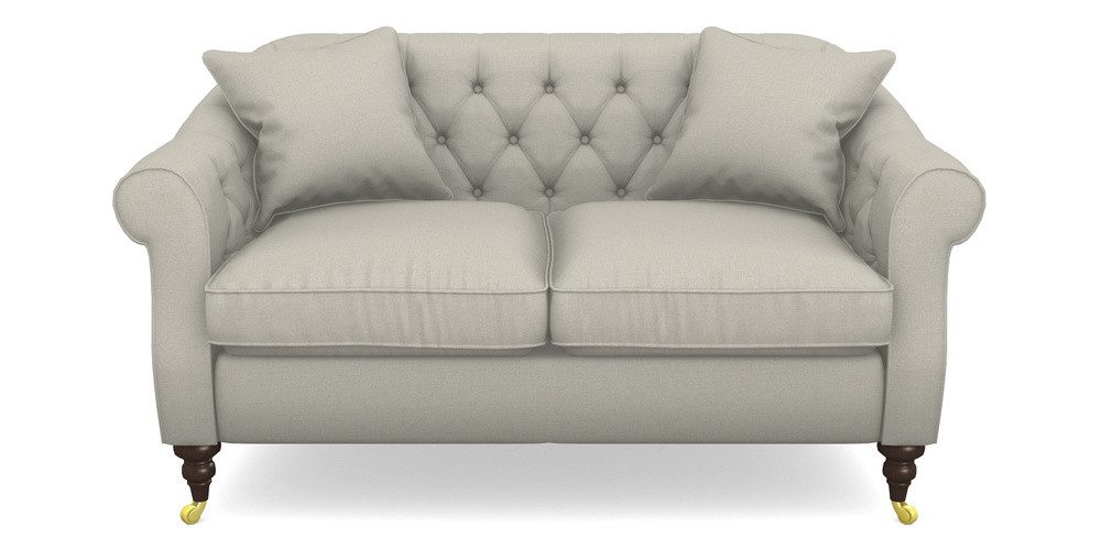 Product photograph of Abbotsbury 2 5 Seater Sofa In Plain Linen Cotton - Baby Elephant from Sofas and Stuff Limited