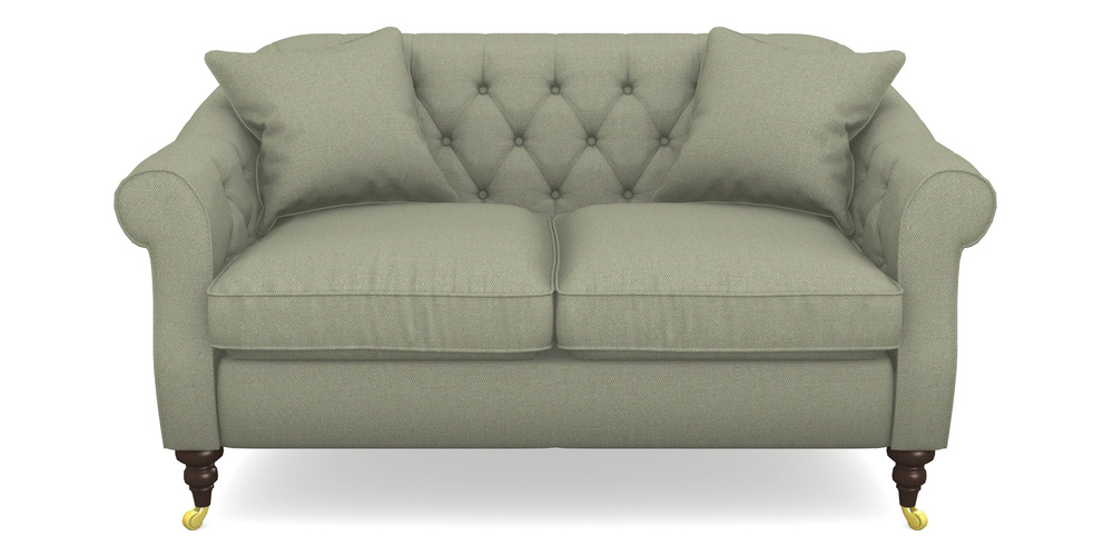 Product photograph of Abbotsbury 2 5 Seater Sofa In Plain Linen Cotton - Sage from Sofas and Stuff Limited